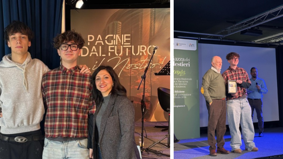 Concorso nazionale di poesia: vince studente 17enne del Marconi-Galletti